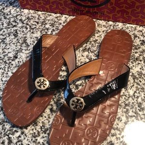 Tory Burch black sandals size 8